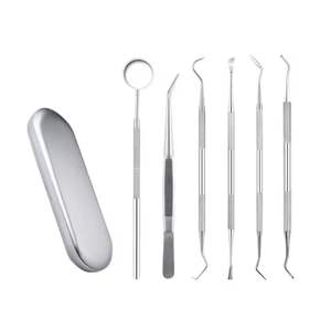Surtechs Outils d'instruments chirurgicaux dentaires personnalisés de haute qualité Kit de soins d'hygiène buccale Ensemble de 10 pièces - Product Image 1