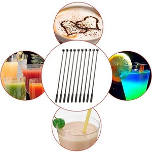 Pipetas agitadoras de cóctel de metal, utensilios esenciales para bebidas mixtas perfectas - Product Image 3