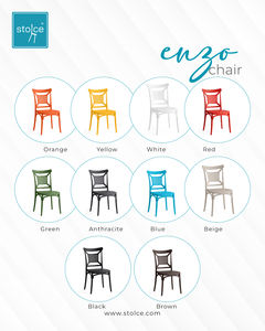 Chaise en plastique empilable moderne pour restaurant, mobilier de jardin extérieur pas cher en gros, fabricant de chaises de salle à manger pour hôtel, chaise de salle à manger en PP - Product Image 4