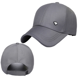 Casquette de baseball personnalisée en sergé de coton respirant et imperméable pour homme, avec sangle réglable, style brodé, logo, golf, quatre saisons, unie - Product Image 2