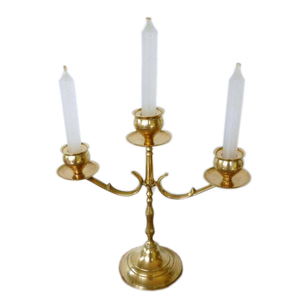 <b>Black</b> <b>Candle</b> <b>Holder</b> 3 Arm Metal Aluminium Candelabra Candlestick Wedding <b>Candle</b> <b>Holder</b> - Product Image 4