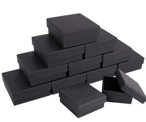 Caja de regalo de tamaño personalizado con grabado personalizado hecha de cartón de papel ecológico de alta calidad para almacenamiento de anillos de relojes de joyería - Product Image 1