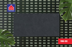 Azulejos de porcelana esmaltada mate antideslizante de alta calidad, azulejos de exterior de porcelana gris oscuro con aspecto de piedra de Vietnam - Product Image 3