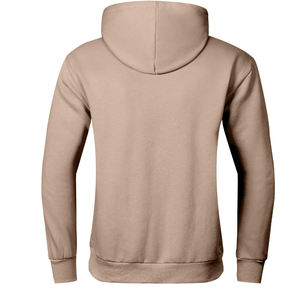 Sweat-shirt à capuche uni surdimensionné en coton épais avec logo personnalisé unisexe Sweat-shirt à col rond gaufré pour hommes Sweat-shirt vierge col rond uni pour hommes - Product Image 5