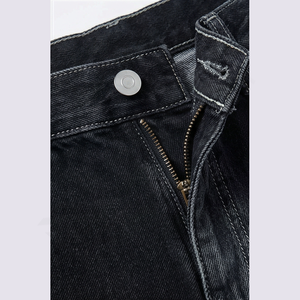 Custom <b>Men's</b> Summer Spring Autumn Solid Color Casual Slim Fit Lightweight <b>Jeans</b> Pants Mid <b>Waist</b> Elastic Waterproof Breathable - Product Image 4