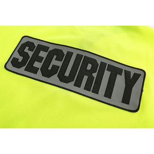 Camiseta personalizada Hi Vis Night Safety Reflective Collar Polo Cotton Workwear para hombre con logotipo de seguridad impreso para seguridad vial - Product Image 4