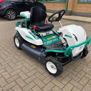 Cortacésped de gasolina Rabbit Mower Orec RM882F de 83 cm con motor de 2 tiempos, cuchilla industrial, 1400 W de potencia, caja recolectora de 100 L y arranque eléctrico. - Product Image 4