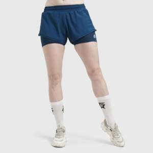 Shorts pour femmes Rience en bleu foncé - Product Image 3