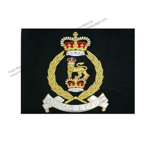 Patchs brodés à la main sur mesure Badges perles de décoration uniformes Type de fil de lingot 3D à coudre - Product Image 1