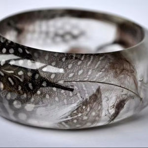 Tipo de joyería resina acrílico pulsera brazalete exagerado deslumbrante Multicolor ancho Irregular cuadrado acrílico pulseras mujeres - Product Image 3