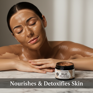 Masque hydratant pour le visage et le corps à base de boue, nettoyage en profondeur, soin hydratant de la peau pour tous les types de peau - Product Image 4