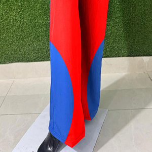Vêtements de sport islamiques modernes 2 pièces pour femmes-Survêtements de survêtement élégants à motif solide-Survêtements décontractés en éponge pour filles-Tissage tissé - Product Image 6