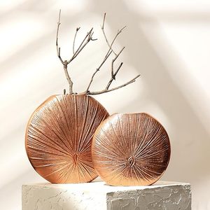 Jardinière large en métal enduit de poudre pour arrangements floraux adaptés aux balcons de jardins décoration de la maison écologique durable - Product Image 1