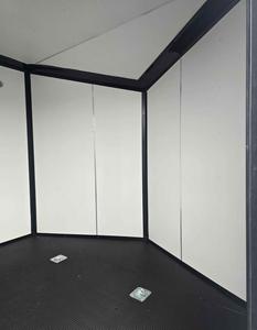 Producto en Tendencia 2026 Remolque de Carga Cerrado 7x14 Blanco con Detalles Negros, Remolque Utilitario de Doble Eje de Alta Resistencia en Venta a Bajo Precio - Product Image 4