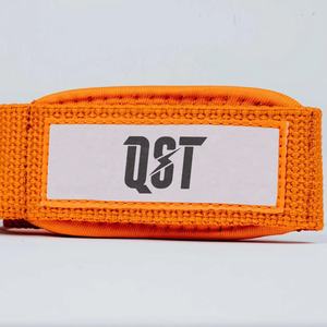 Sangles de levage rembourrées en néoprène personnalisées Sangle de compression pour entraînement de gymnastique Accessoires de gymnastique Deadlift Sangle d'haltérophilie pour entraînement - Product Image 3