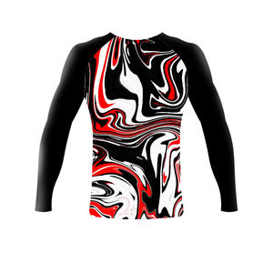 Mma Compression Shirt Rashguards <b>Rash</b> <b>Guard</b> for <b>Bjj</b> <b>Rash</b> <b>Guard</b> Mma - Product Image 3
