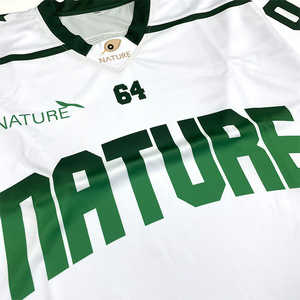 ชุดกีฬาชุดกีฬาชุดกีฬาฮอกกี้น้ำแข็งชุดเสื้อโพลีเอสเตอร์แห้งเร็วป้องกันแบคทีเรียระบายอากาศได้ดี100% - Product Image 4