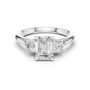 10K Natural <b>Garnet</b> Diamond <b>Ring</b> for Party Wear - Product Image 3