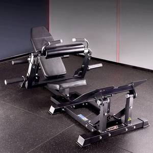 Machine à fessiers à charge libre DIY, réglable et sécurisée en acier, pour entraînement de force en salle de sport (capacité 200 kg) - Product Image 2