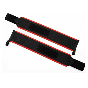 Nouvel arrivage de sangle de support de poignet de fitness en coton et polyester, logo personnalisé, haltérophilie réglable - Product Image 5