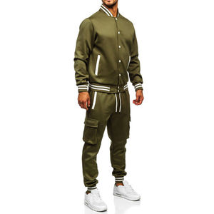 Nuevo Color 2025 Chándales Sudadera Pantalones Ropa deportiva Traje Hombre Invierno Cálido Camisas con capucha Traje Hombres Chándal - Product Image 6