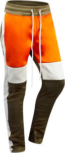 Conjunto de chándal con cremallera de algodón 100% para hombre, informal, de secado rápido, con capucha, estampado en contraste, pantalones de chándal para entrenamiento al aire libre, cremallera de invierno - Product Image 2