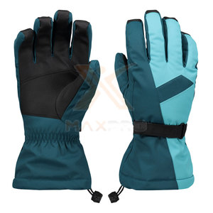 Gants de ski et de moto unisexes confortables et imperméables pour la pratique du snowboard en hiver, antidérapants, avec sangle de poignet réglable, service OEM personnalisé - Product Image 2