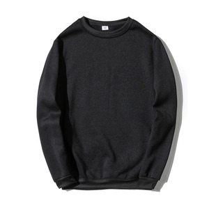 100% coton polaire épais surdimensionné épais sweatshirts vierges-Sweatshirts personnalisables en gros pour hommes de haute qualité - Product Image 3