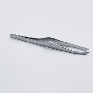 Pince à sourcils Pointe incurvée professionnelle Pince à sourcils en acier inoxydable personnalisée - Product Image 6