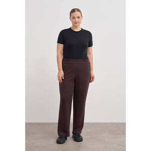 Breathable Woven High <b>Waist</b> <b>Elastic</b> <b>Trousers</b>-Casual Harem Pencil Pants for Autumn Summer - Product Image 3