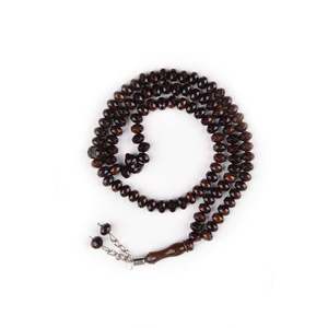 Rosario de Perlas de Cristal Esmeralda TESPH, Talladas, de 9 mm, con Hoyuelos, Surtido - Product Image 1