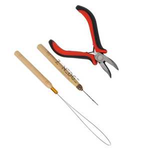 Alicates para extensiones de cabello Mini Micro Nano Ring de alta calidad, abridor y herramienta de extracción, accesorio para extensiones de cabello de Zonedge - Product Image 1