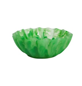 Tazón para servir ensalada de la familia real de alta calidad, técnica pulida de resina epoxi de Color sólido para el hogar, utensilios de cocina, servicio de frutas - Product Image 2