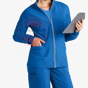 Uniforme de gommage à manches longues de haute qualité Veste de gommage médical pour infirmière - Product Image 3
