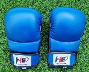 Gants de boxe professionnels unisexes pour l'entraînement sportif et le combat pour adultes Vente directe d'usine Matériau en cuir Meilleurs matériaux - Product Image 6