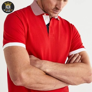 Cómoda camiseta Polo para hombre Camiseta Polo de secado rápido para hombre Camiseta Polo de algodón y poliéster para hombre - Product Image 2