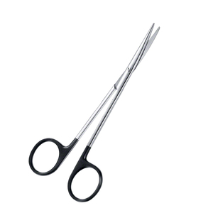 METZENBAUM-Ciseaux chirurgicaux à usage unique de 145mm, 5.34 pouces, à usage unique, avec poignée en acier, coupe ondulée - Product Image 2