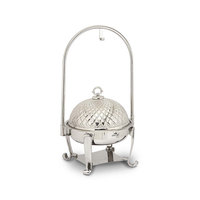 Frottement Offres Spéciales Or Plaqué Chauffe-Plats Buffet Plat de Service Ensemble De 2 chauffe-Plats Avec Support Unique À Durable Qualité