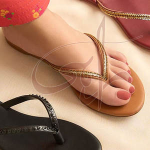 Women <b>Slide</b> for Anti-Slippery Fashion Trend Genuine Leather Outsole Customizable High Quality Outdoor Footwear - Product Image 6