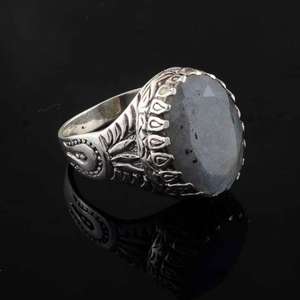 Anillo de piedras preciosas de labradorita, joyería de plata de ley 925 para mujer, compromiso, aniversario, boda, fiesta de cumpleaños, lujo a granel - Product Image 1