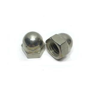 3/8-16 Écrous hexagonaux à capuchon en acier inoxydable UNC Grade 18-8/304 - Product Image 1