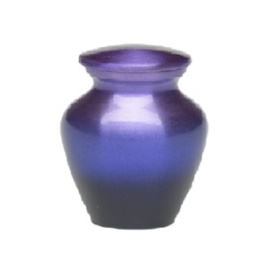 High Quality Brass Cremation <b>Keepsake</b> Urns With Black Color Finished Metal Funeral Urns <b>For</b> Human <b>Ashes</b> - Product Image 4