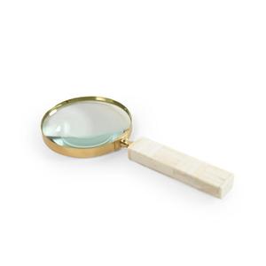 Loupe nautique vintage en laiton avec poignée, prise en main facile, loupe unique pour la lecture et l'inspection - Product Image 2