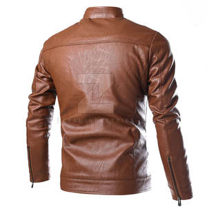 2025 veste en cuir de bonne qualité pour hommes veste d'hiver de couleur personnalisée à vendre au meilleur prix - Product Image 2