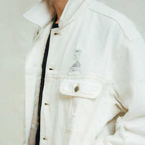 Veste en jean en gros 2025, veste en jean légère personnalisée à la mode, veste en jean de haute qualité pour hommes, veste en jean de couleur - Product Image 2