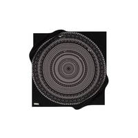 Écharpe en twill Pierre Cardin 90x90 - Motif chaîne, utilisable comme foulard et cache-cou