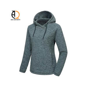 Mujeres con capucha Otoño e Invierno Nuevo Color sólido Botón Suelto Sudadera con capucha de manga larga Mujeres Sudaderas con capucha Sudadera - Product Image 5