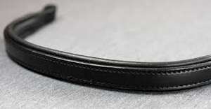 Bracelet en cuir forme de V en cuir pour cheval, dernier modèle, vide, doux, rembourré, 1 pièce - Product Image 3