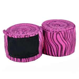 ผ้าพันมือสำหรับนักมวย100% ผ้าพันมือมีตะขอคอตตอน - Product Image 5