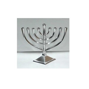 เชิงเทียน menorah ดีไซน์สร้างสรรค์เชิงเทียนโลหะอลูมิเนียมคุณภาพสูงสำหรับตกแต่งบ้านและงานแต่งงานสำหรับคริสต์มาส - Product Image 5